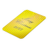 Sei fröhlich und Shine Bright Foto Magnet (Linke Seite)