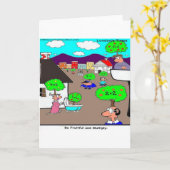 Sei fruchtbar und multipliziere dich karte (Gelbe Blume)