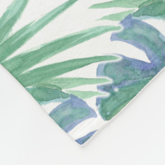 Sei für immer glücklich! Fairy Tale Two Pink Flami Fleecedecke (Ecke)