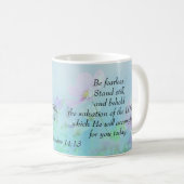 Sei furchtlos, Exodus 14 Kaffeetasse (VorderseiteRechts)