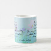 Sei furchtlos, Exodus 14 Kaffeetasse (Mittel)