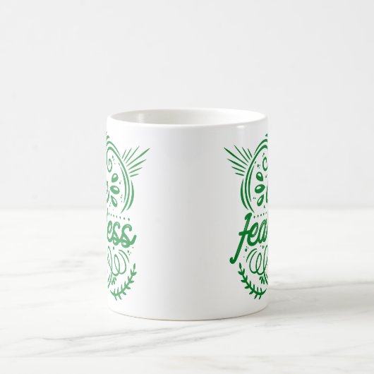 Sei furchtlos kaffeetasse (Mittel)