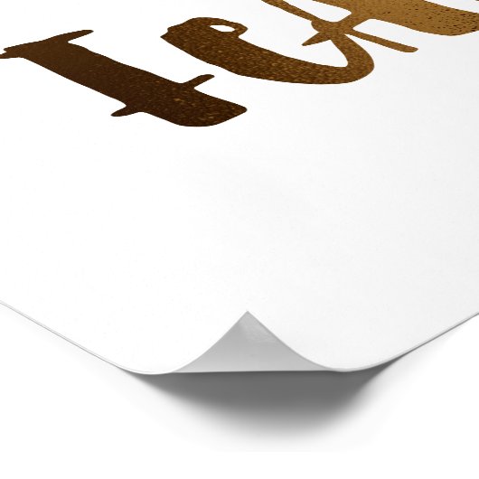 Sei furchtlos poster (Ecke)