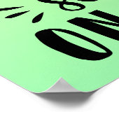 Sei furchtlos poster (Ecke)