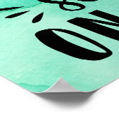 Sei furchtlos poster (Ecke)