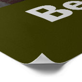 Sei geduldig! poster (Ecke)