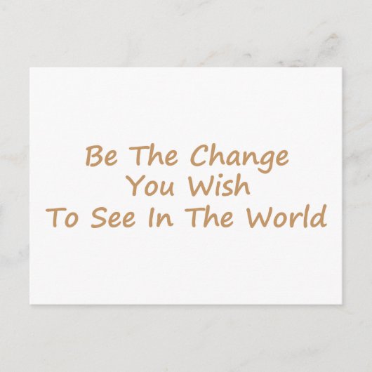 Sei gelb postkarte (Vorderseite)