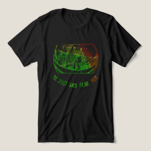 Sei gerecht und fürchte dich nicht Inline-Skating Tri-Blend Shirt