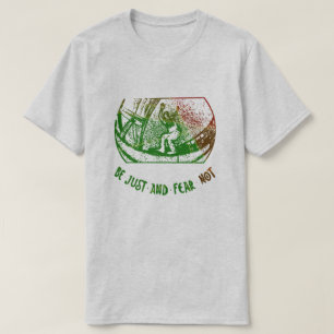 Sei gerecht und fürchte nicht inline-Skaten T-Shirt