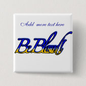 Sei gesegnet!_ button (Vorderseite)