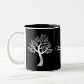 Sei gesegnet! zweifarbige tasse (Links)