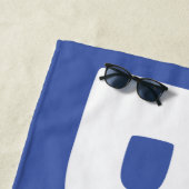 "Sei gleich zurück" BRB Beach Handtuch (Beispiel)