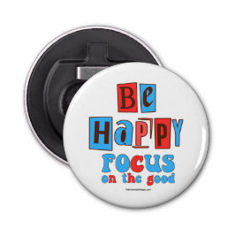 SEI GLÜCKLICH AUF DEN GUTEN FLASCHENOPENER KONZENT FLASCHENÖFFNER