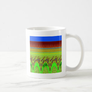 Sei glücklich bunt Polka Dot Motif Geschenk Kaffeetasse