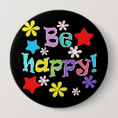 Sei glücklich! button (Vorderseite)