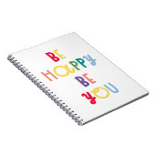 Sei glücklich, dass du bist notizblock (Rechte Seite)