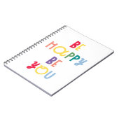 Sei glücklich, dass du bist notizblock (Linke Seite)