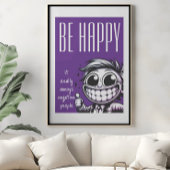 Sei glücklich: Es kündigt Negative People Poster a