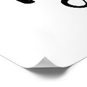 Sei glücklich, es treibt Leute verrückt Poster (Ecke)