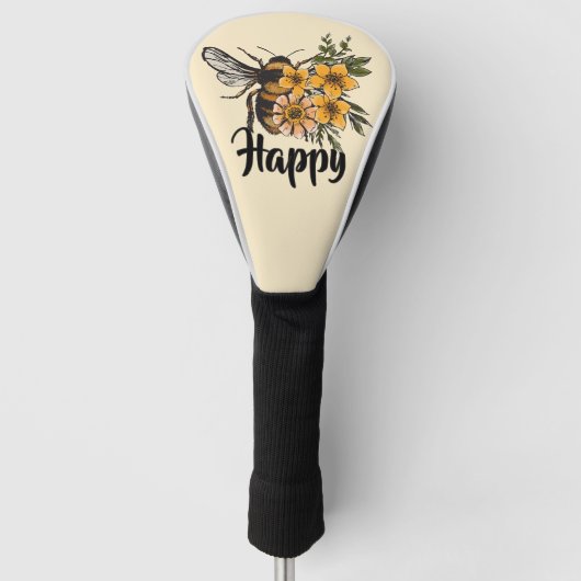 Sei glücklich golf headcover (Vorderseite)