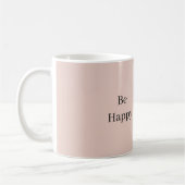 Sei Glücklich Igel Rosa Kürbis Kaffeetasse (Links)