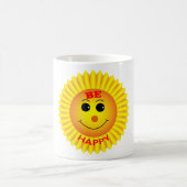 Sei glücklich kaffeetasse (Mittel)