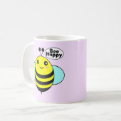 Sei Glücklich Kaffeetasse (Vorderseite Links)
