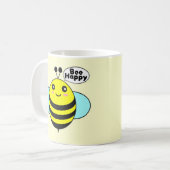 Sei Glücklich Kaffeetasse (Vorderseite Links)