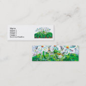 Sei glücklich mini visitenkarte (Vorne/Hinten)