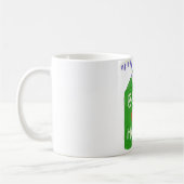 Sei glücklich mit Apple Design T-Shirts von Will P Kaffeetasse (Links)