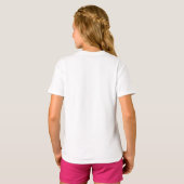 Sei glücklich mit Niedlicher Dolphin und Sprinkle  T-Shirt (Schwarz voll)
