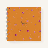 Sei glücklich Notebook individuell anpassbar Notizblock (Vorderseite)