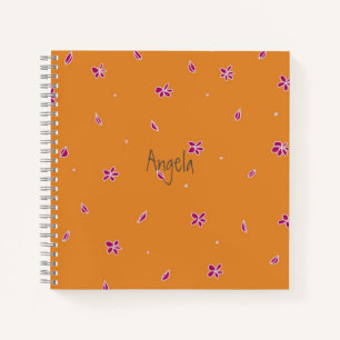 Sei glücklich Notebook individuell anpassbar Notizblock