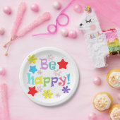 Sei glücklich! pappteller (Party)