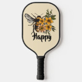 Sei glücklich pickleball schläger (Rückseite)