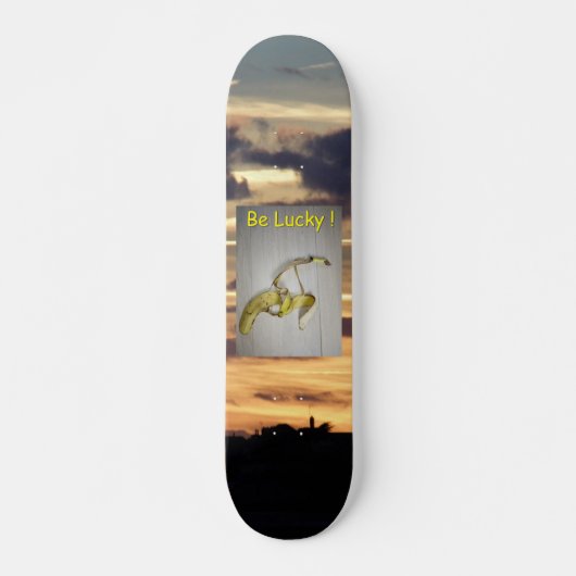 Sei glücklich! skateboard (Vorne)