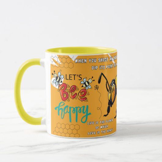 Sei glücklich tasse (Links)