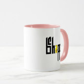 Sei glücklich tasse (VorderseiteRechts)