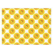 Sei glücklich tischdecke (Vorderseite (Horizontal))