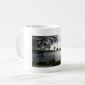 Sei glücklich und gesund kaffeetasse (Vorderseite Links)