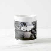 Sei glücklich und gesund kaffeetasse (Mittel)