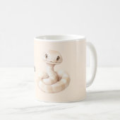 Sei Glückliche Schlange Kaffeetasse (VorderseiteRechts)