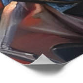 Sei glücklicher Skull | AI Art Poster (Ecke)