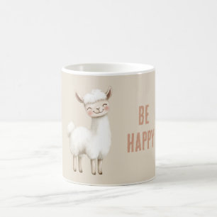Sei glückliches Lama Kaffeetasse