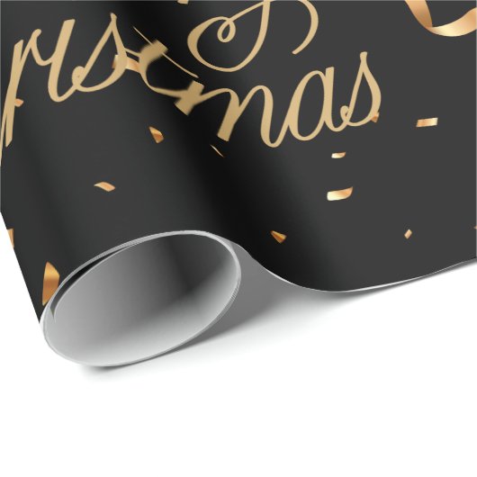 Sei Gold und Merry Geschenkpapier (Rolleneckpunkt)