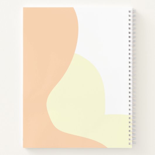 Sei Goldfish Modern Simple Vector Illustration Notizblock (Rückseite)