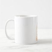 Sei gratis Rose Gold Bird Cage Mountain Kupfer Fly Kaffeetasse (Links)
