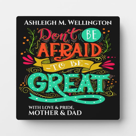 Sei groß fotoplatte (Vorderseite)