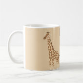 Sei groß wie eine Giraffe Kaffeetasse (Links)