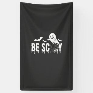 Sei Gruseliger Halloween-Geist Fledermaus Design_1 Banner